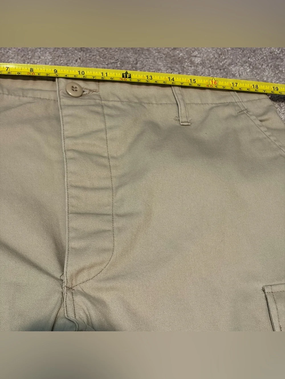 Propper Men's Khaki Cargo Combat Pants Tactical Utility Adjustable Size Large